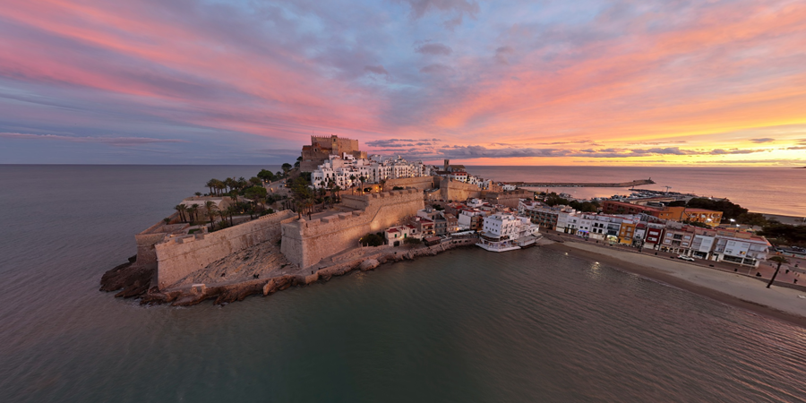 Peñíscola Atardecer